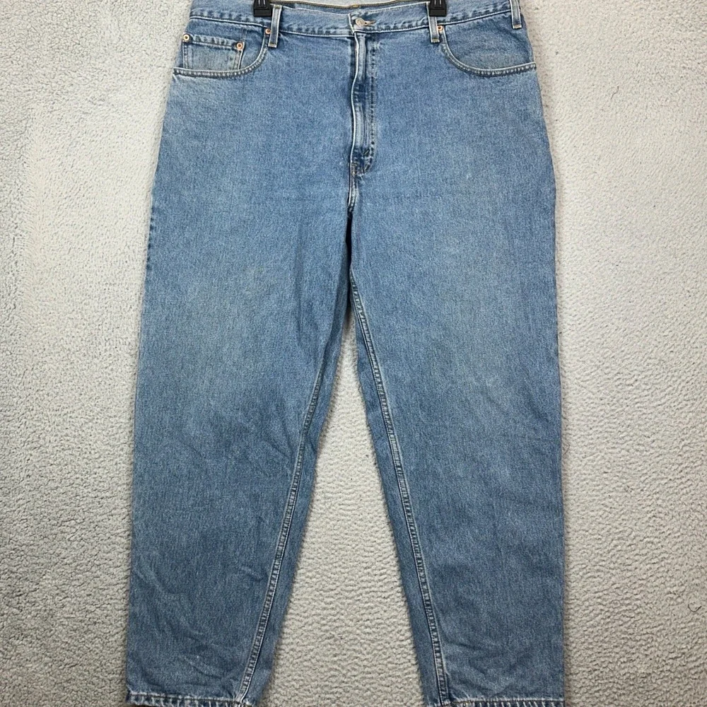 Vintage Levis 560 Jeans Mens 40X30 Loose Fit Tapered Leg Blue 5-Pocket Denim EUC